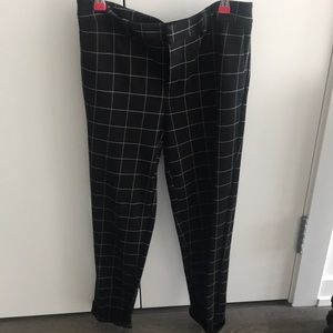 Plaid pants